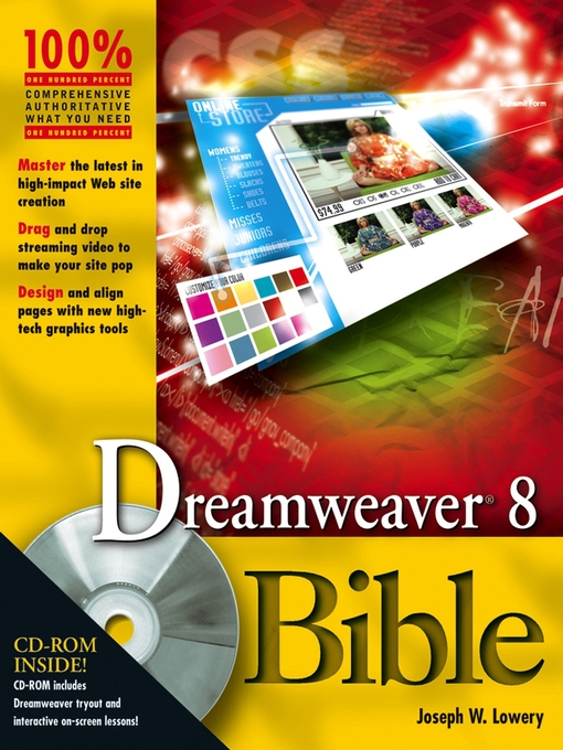 Title details for Dreamweaver 8 Bible by Joseph Lowery - Available